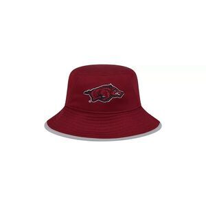 New Era Arkansas Razorbacks Crimson Game Day Bucket Hat New